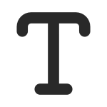 Type SVG Icon